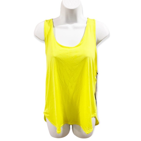 peach Tops - Peach Kinsei Tank Top Electric Lime Color Style P1286KL NWT Size Large